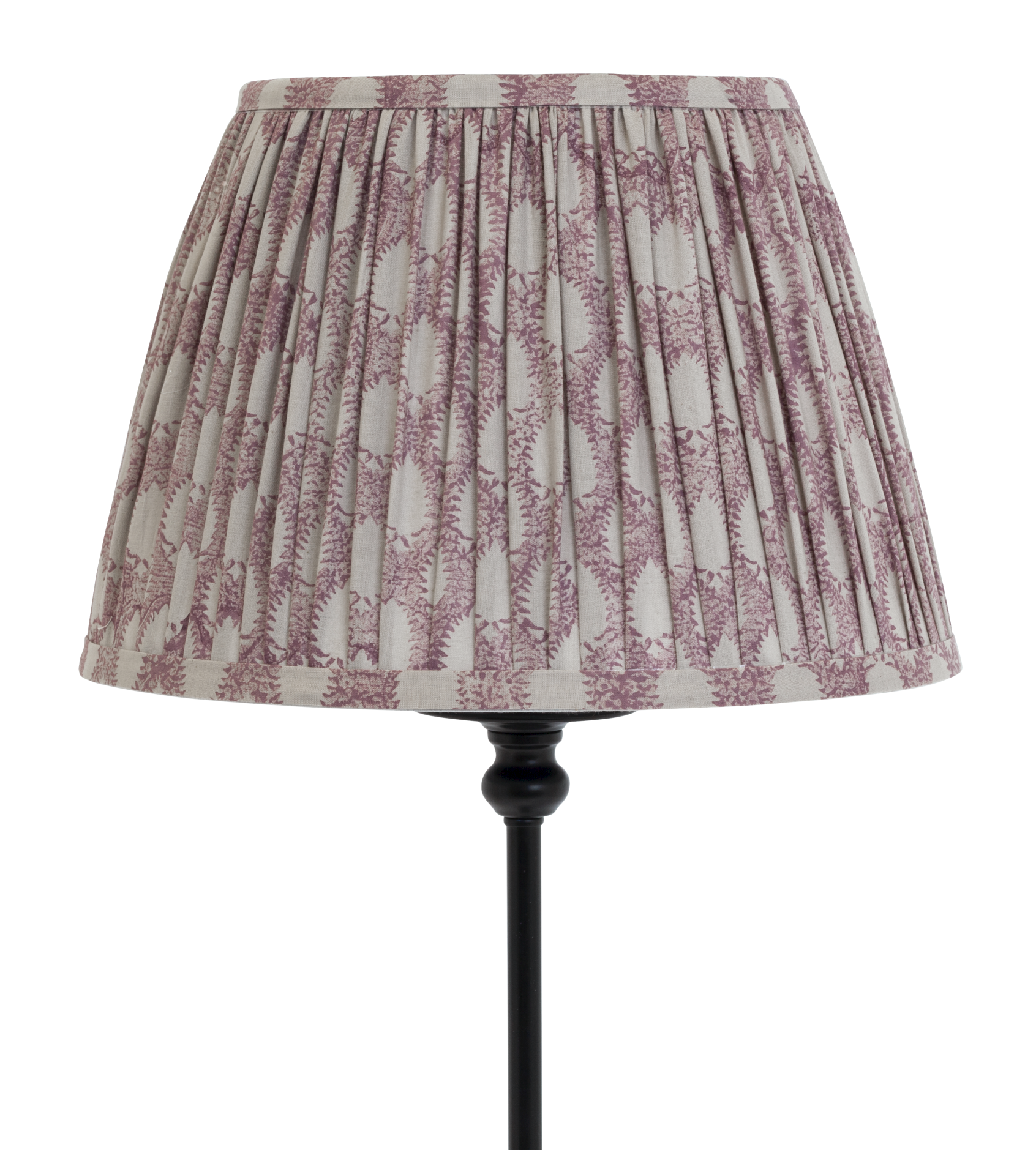 Lampshade with Cypress print in Rose