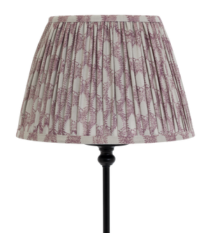 Lampshade with Cypress print in Rose