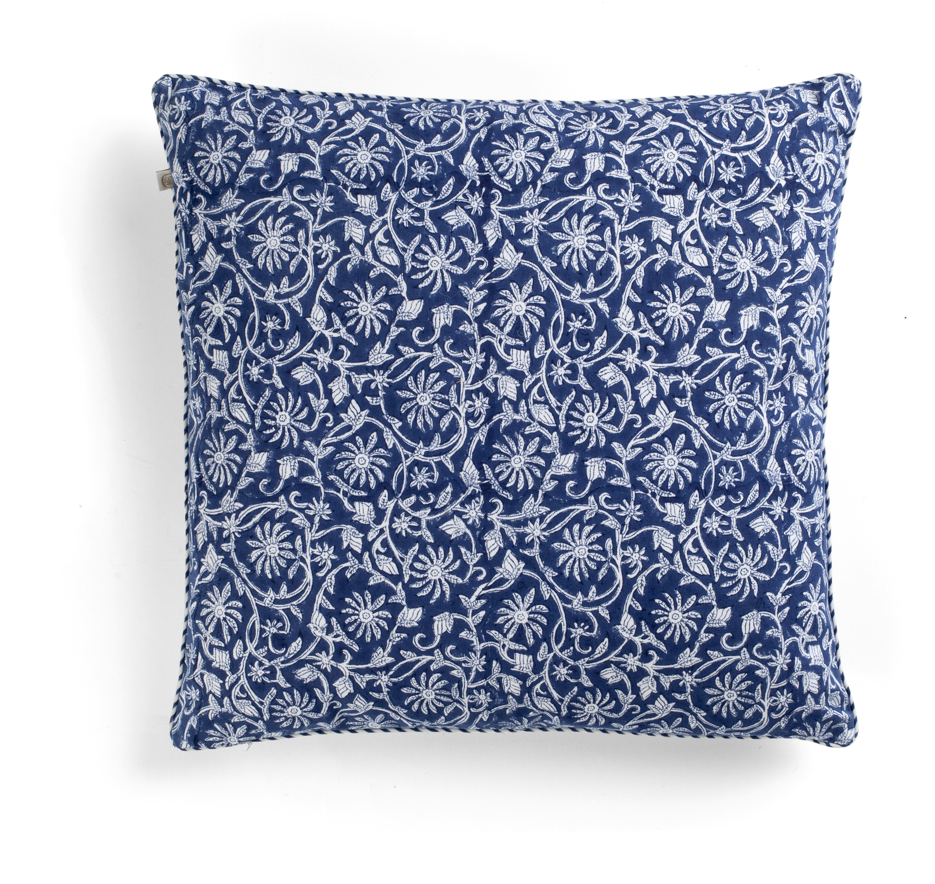 Margerita Cushion in Navy Blue