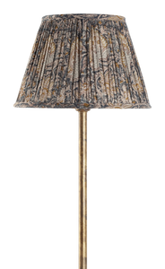 Lampshade with Oriental print in Navy Blue