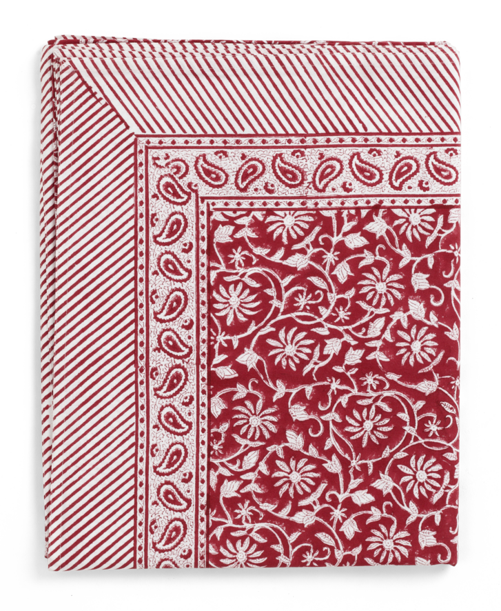 Margerita tablecloth in Red