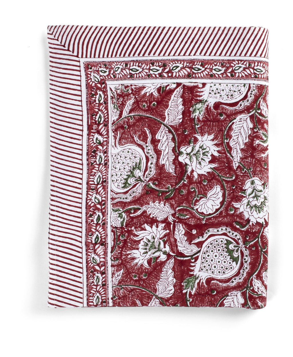 Pomegranate Tablecloth in Red