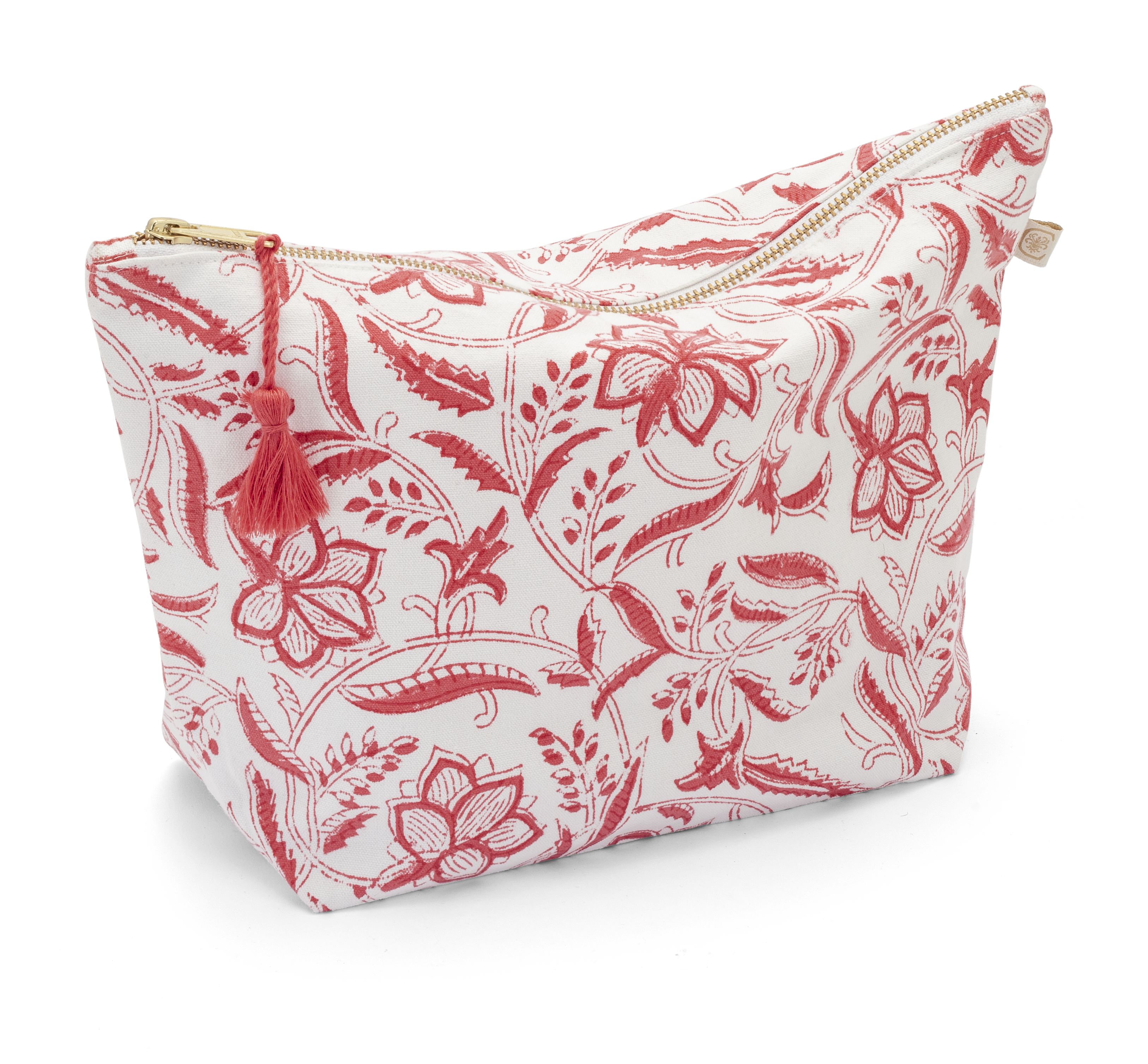 Lily toiletry bag in Summer Red