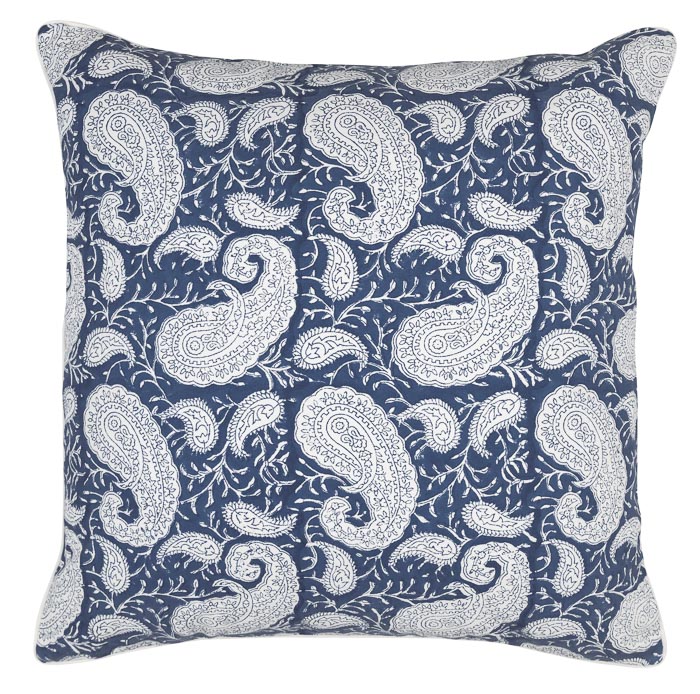 Big navy blue outlet pillows