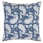 Big Paisley® Cushion in Navy Blue