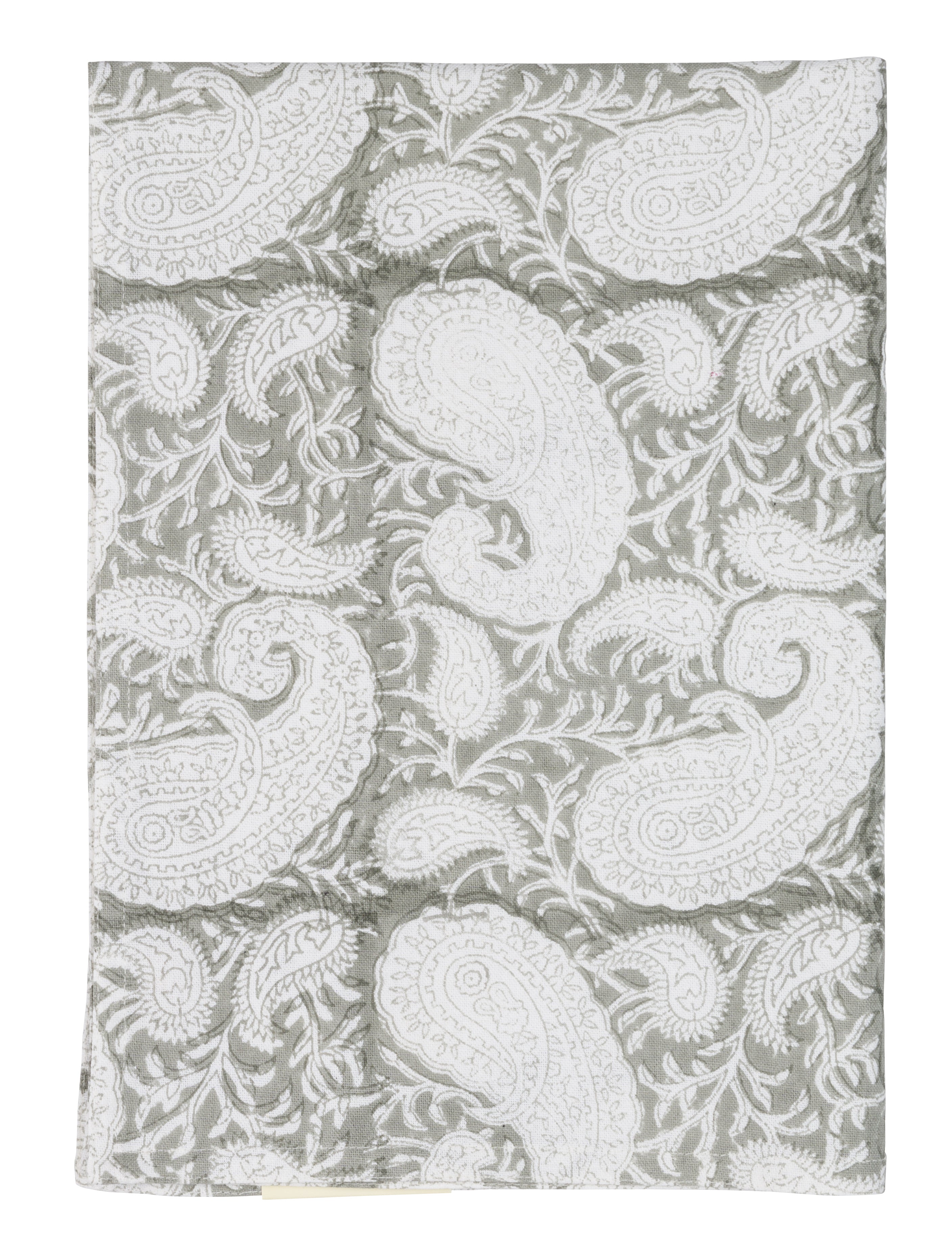 Big Paisley® kitchen towels in Light Grey