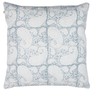 Big Paisley® Cushion in Cashmere Blue