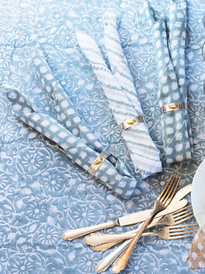 Margerita tablecloth in Cashmere Blue