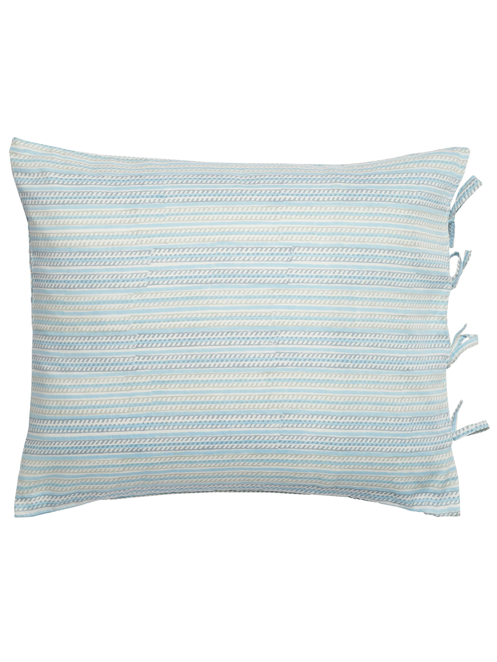 Pillowcases with Stripe print in Blue