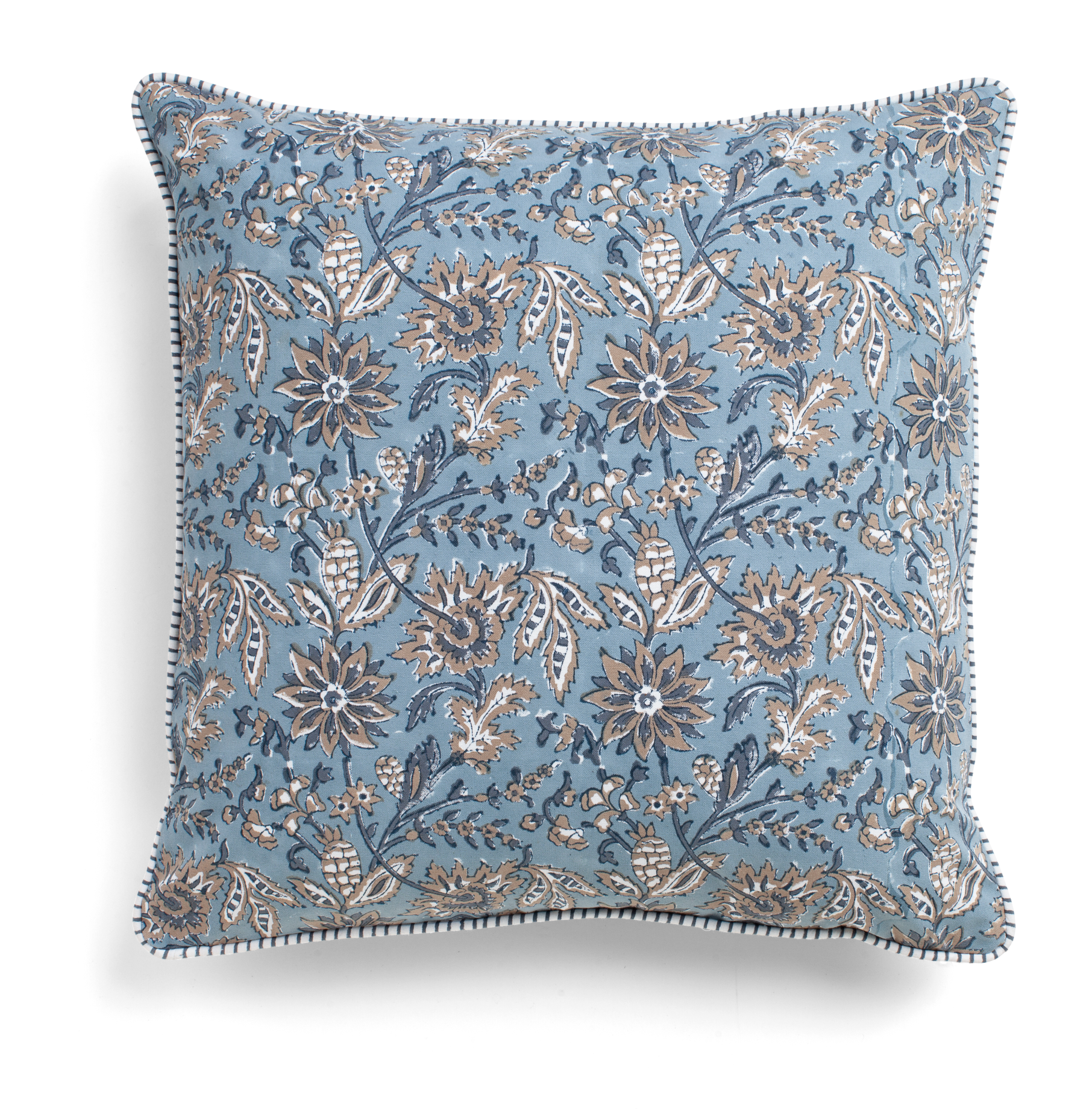Indian Summer cushion in Blue