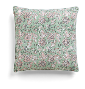 Indian Summer cushion in Green