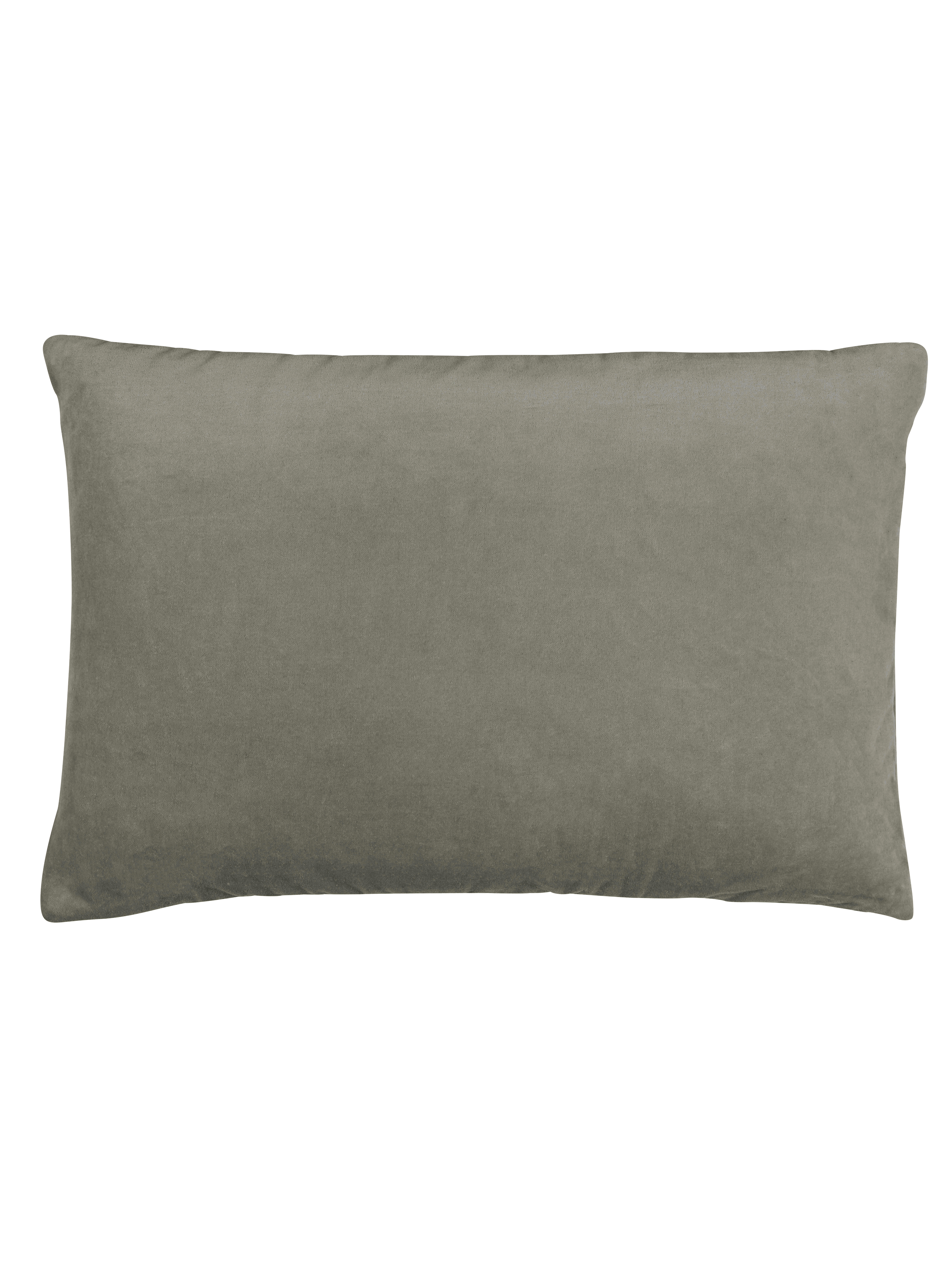 Velvet Cushion in Grey