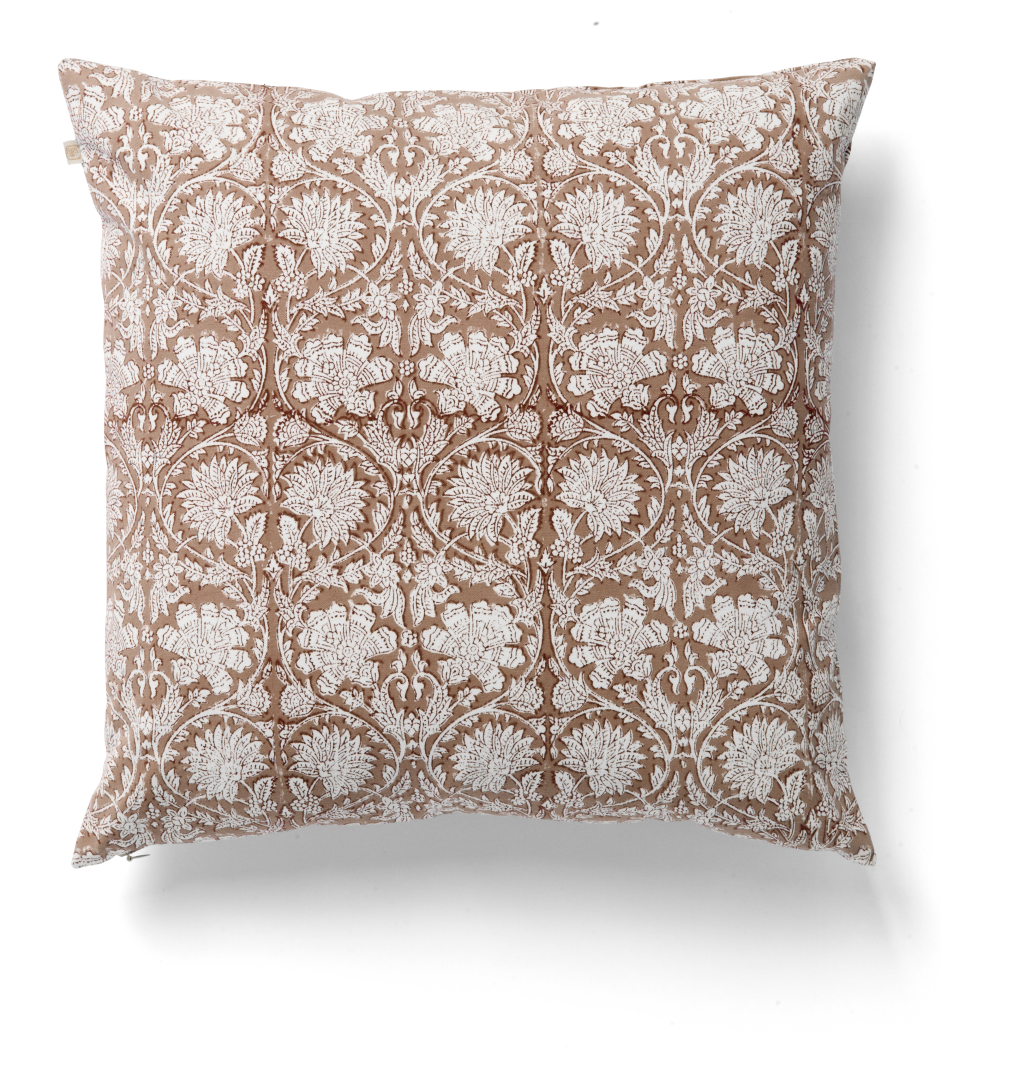 Paradise Cushion in Light Brown