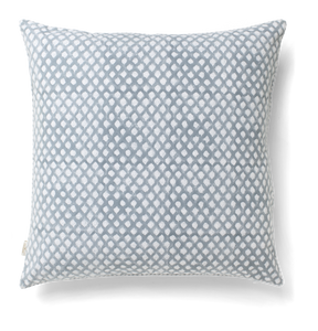 Medallion Cushion in Cashmere Blue