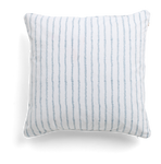 Electric Stripe Cushion in Cashmere Blue