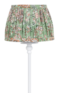 Lampshade with Indian Summer print in Green - Small