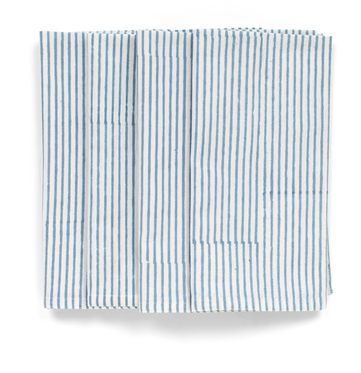 Stripe napkins in Blue