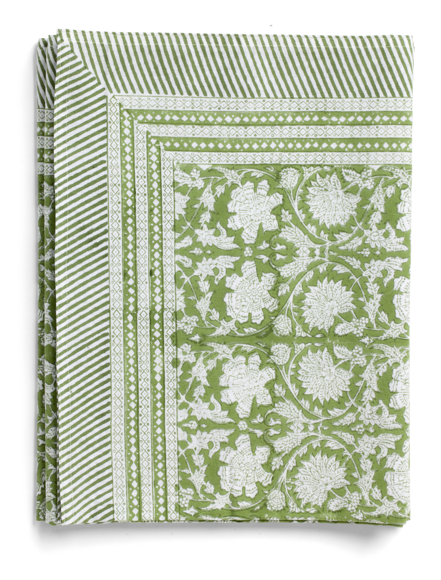 Paradise Tablecloth in Green