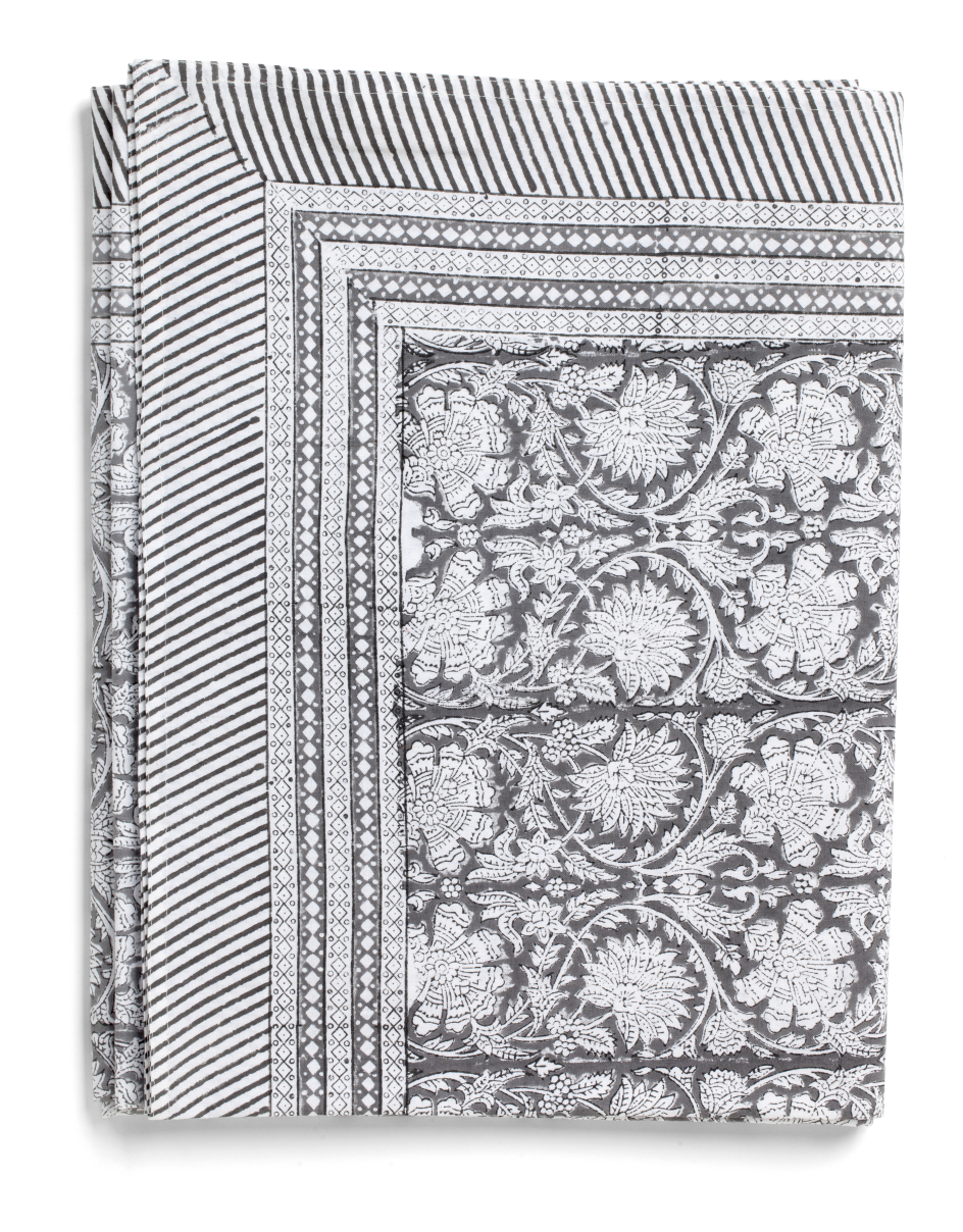 Paradise Tablecloth in Grey