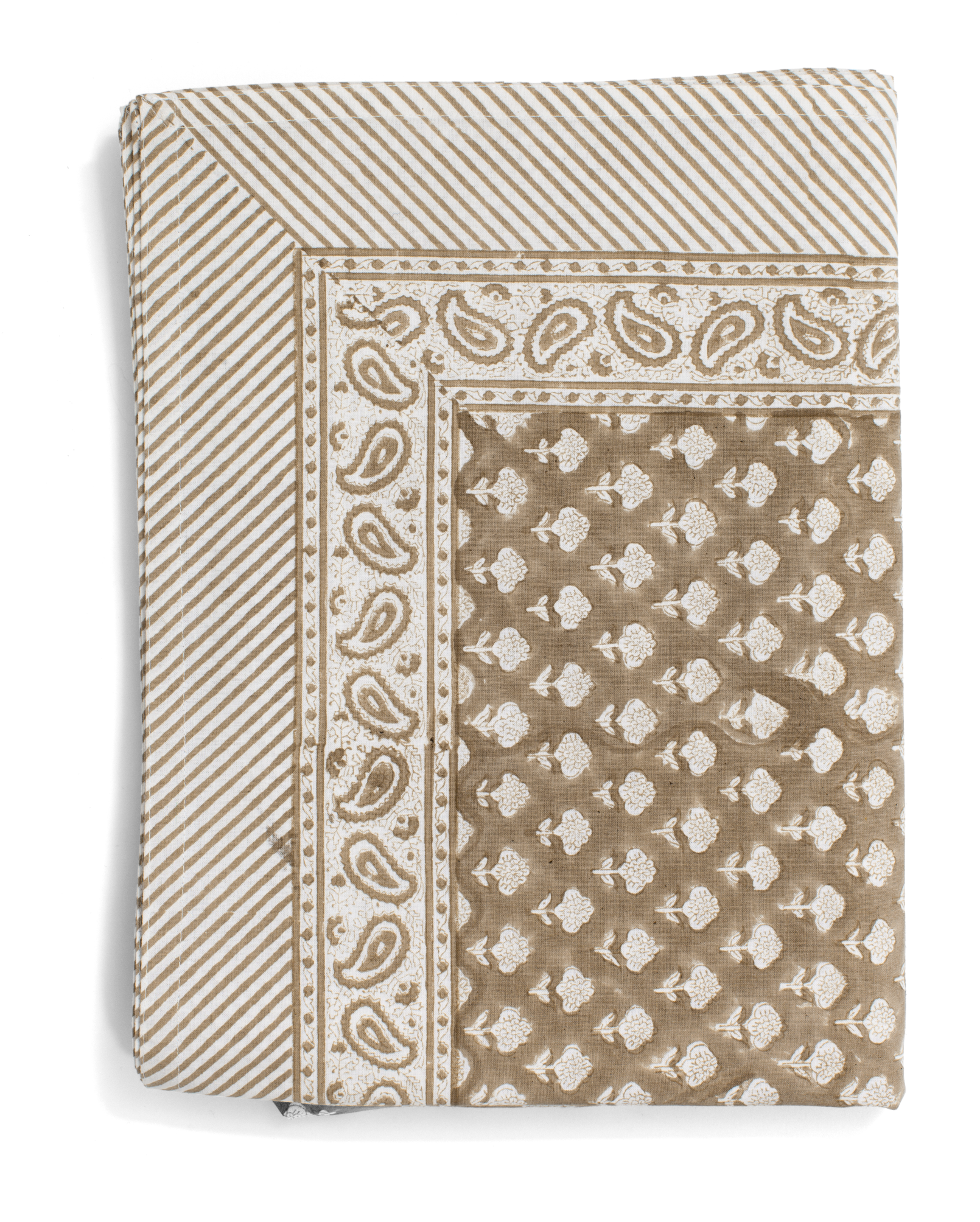 Fiori tablecloth in Light Brown
