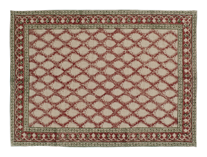 Placemats with Cypress print in Red