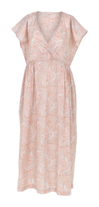 T-shirt Dress in Fuchsia Rose