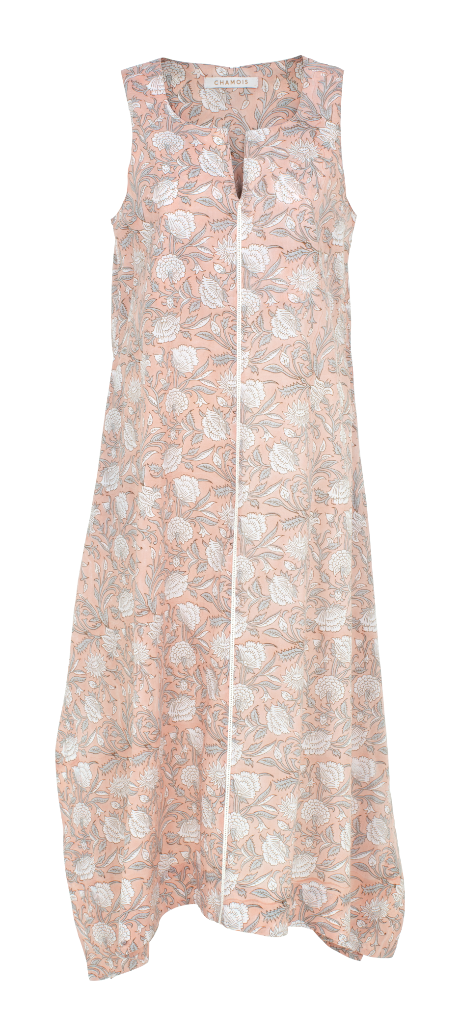 A-line Dress in Fuchsia Rose
