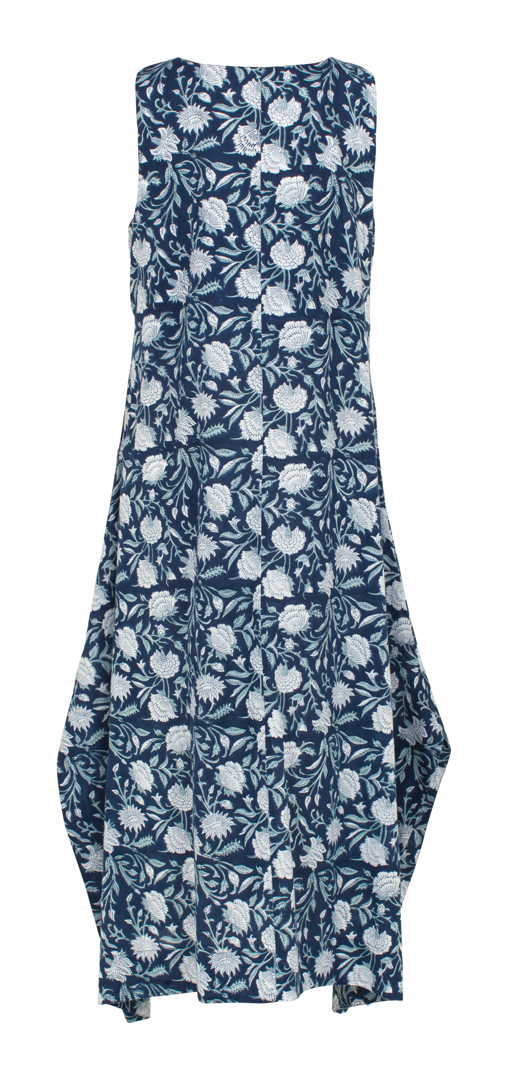 A-line Dress in Navy Blue