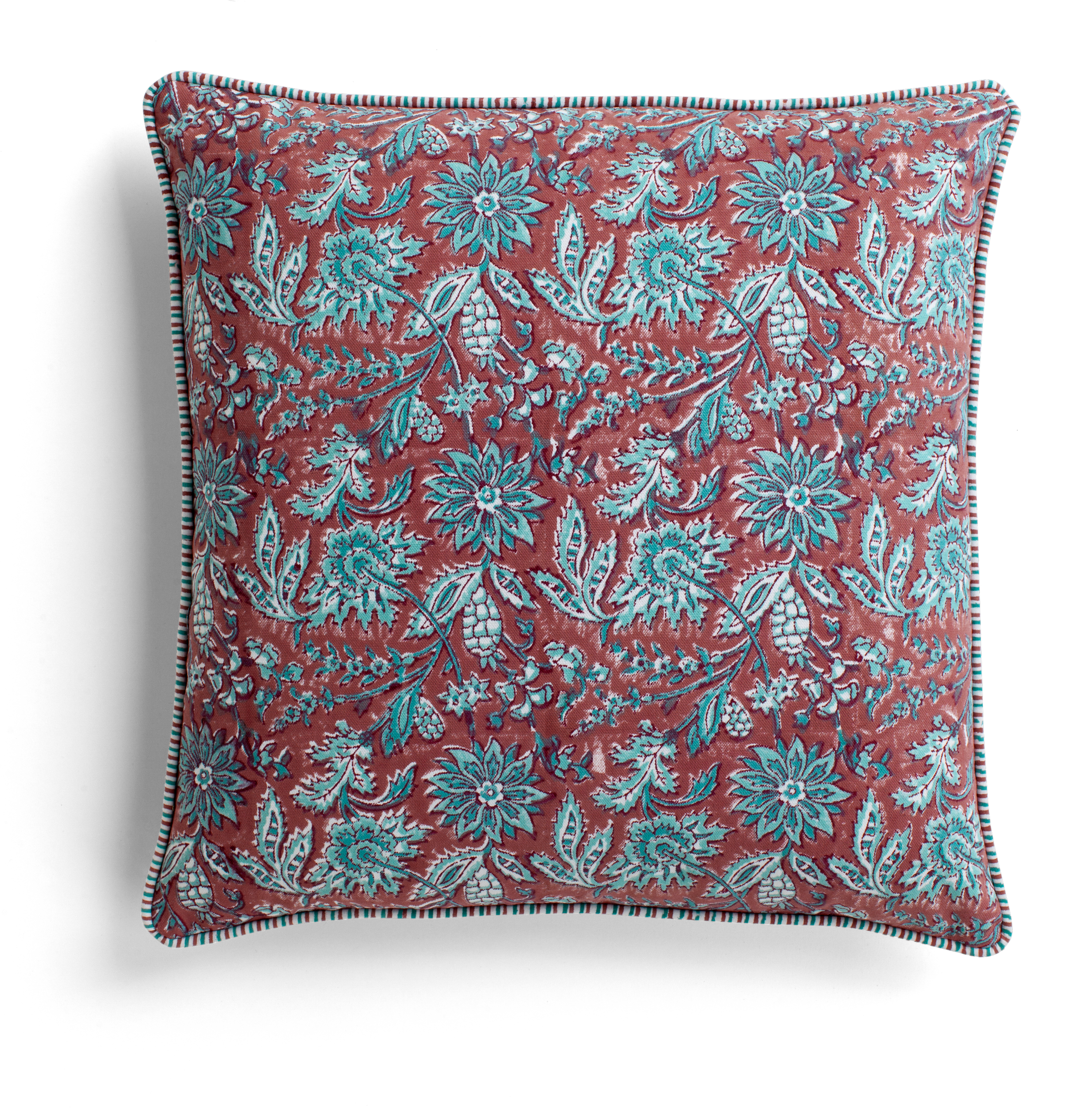 Indian Summer Cushion in Rose