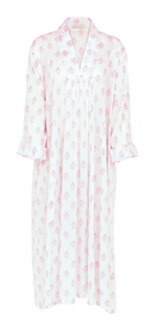 Night Shirt with Butti print in Rose